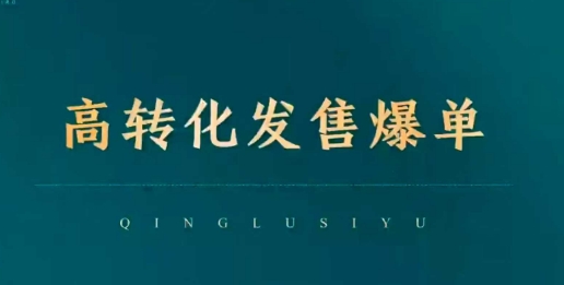 高转化发售爆单，引爆私域成交，打破运营全链_网创资源库