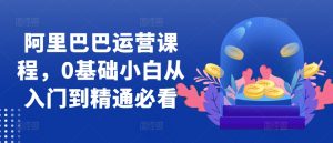 阿里巴巴运营课程，0基础小白从入门到精通必看_网创资源库