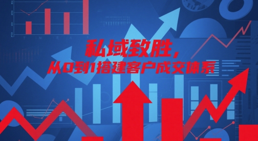 私域致胜，从0到1搭建客户成交体系_网创资源库