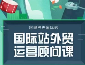 国际站运营顾问系列课程，一套完整的运营思路和逻辑_网创资源库