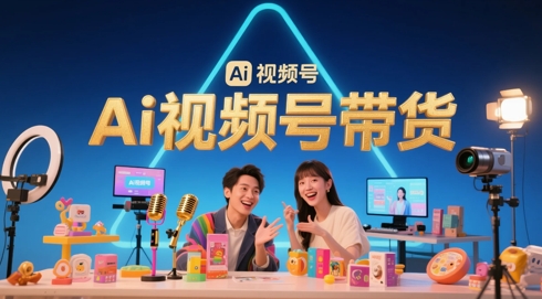 风口已至！AI视频号带货轻松月入过1W，99%的普通人却卡在内容制作门槛_网创资源库