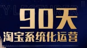 90天淘宝系统化运营，从入门到精通_网创资源库