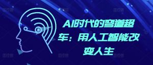 AI时代的弯道超车：用人工智能改变人生_网创资源库