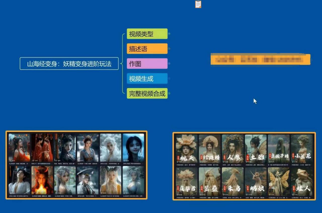 云天AI山海经变身视频教程，妖精变身进阶保姆级教学_网创资源库