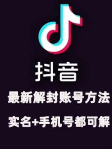 2024年11月抖音最新解封账号方法+解实名 自己真实实操已解2个号_网创资源库